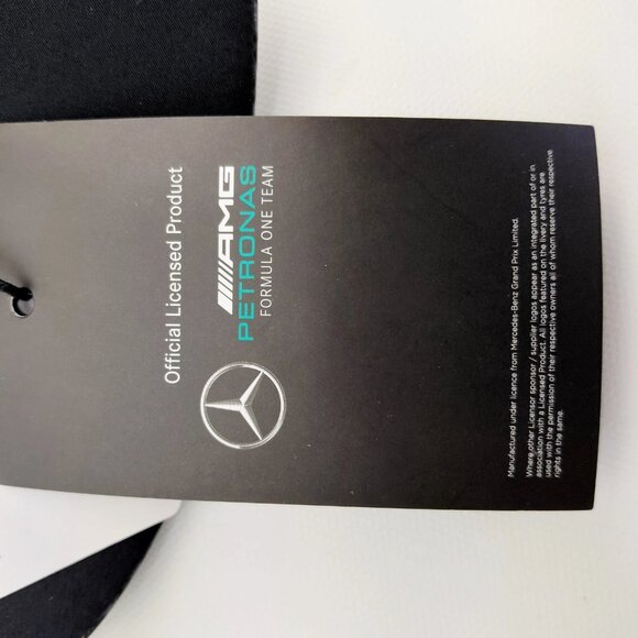 Mercedes AMG Petronas F1 Hat Monster Energy Houndstooth Cap Strapback Formula 1 - Picture 8 of 8